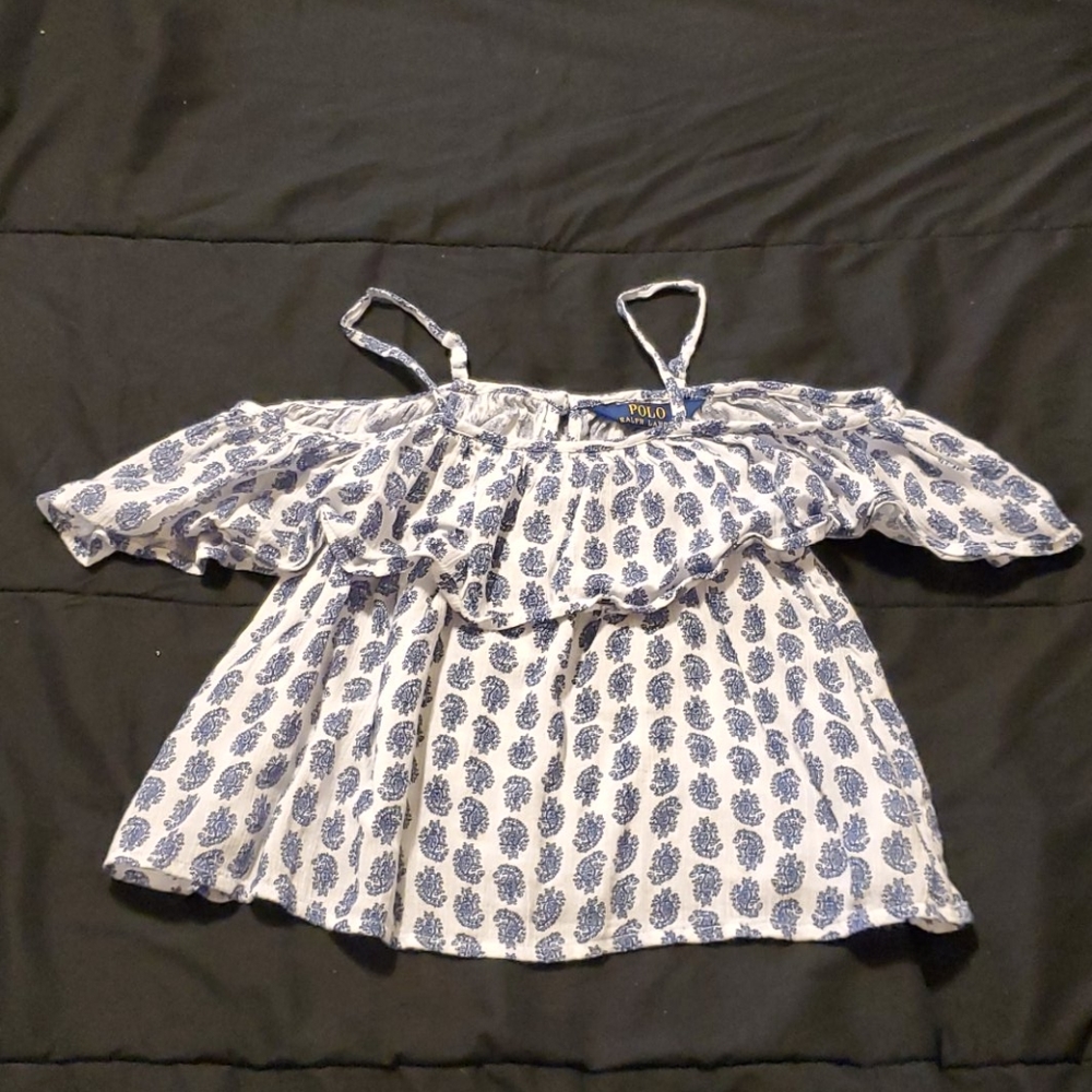 Ralph Lauren  off shoulder top